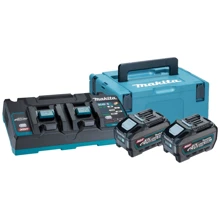 Акумулятор та зарядний пристрій для електроінструменту Makita XGT + DC40RB (191U13-9): Тип Комплект (зарядное устройство + аккумулятор)