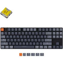 Клавіатура Keychron K1SE 87 Key Optical Banana RGB Hot-Swap Wireless UA Black (K1SEE4_KEYCHRON): Підключення беспроводное