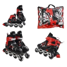 Раздвижные ролики Best Roller колеса PVC 49083-L (39-43) Красные: Цвет красный