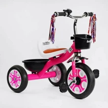 Велосипед 3-х колёсный BestTrike пено колесо розовый (LM-1404): Тип 3х колесный велосипед