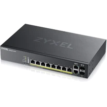 Сетевой коммутатор ZyXEL NebulaFlex Pro GS2220-10HP (GS2220-10HP-EU0101F): Порты только Gigabit Ethernet (10/100/1000)