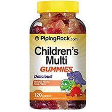 Piping Rock Children's Multi Gummies 120 Gummies Дитячі жувальні мультивітаміни: Тип мультивітаміни