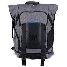 Сумка для ноутбука Acer 15.6" Predator Gaming Rolltop Backpack Grey (NP.BAG1A.290): Тип сумки рюкзак