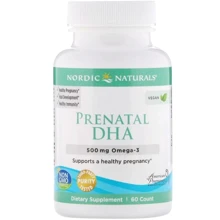 Nordic Naturals Prenatal DHA 500 mg Риб'ячий жир для вагітних 60 гелевих капсул: Тип Омега 3