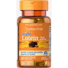Puritan's Pride Lutein 20 mg with Zeaxanthin 30 caps Лютеин для зору з зеаксантином: Форма випуску капсули