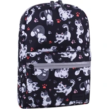 Жіночий рюкзак Bagland Молодіжний Mini 776 чорний (0050664): Стать Женский