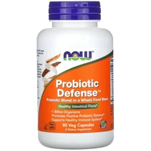Now Foods Probiotic Defense Пробиотики 13 штаммов КОЭ 90 капсул: Форма выпуска Капсулы