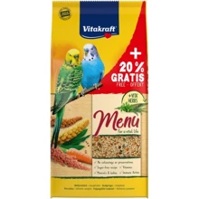 Повседневный корм Vitakraft Menu для волнистых попугаев 1кг+20% (4008239266743): Вид корма Обычный