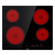 Варочная поверхность электрическая Gorenje ECT641BSC: Размеры для встраивания Ширина 56 см, глубина 49 см