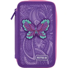 Пенал Kite 2 отд., без наполнения 623-1 Flowery k20-623-1: Год выпуска коллекции 2020