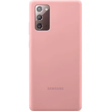 Аксессуар для смартфона Samsung Silicone Cover Copper Brown (EF-PN980TAEGRU) for Samsung N980 Galaxy Note 20: Совместимость Samsung N980 Galaxy Note 20