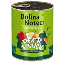 Влажный корм Dolina Noteci Superfood для cобак с олениной и уткой 800 г DN 800 (619): Тип Влажный корм