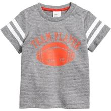 Футболка H&M 5224496 74 см серая: Пол Мальчик