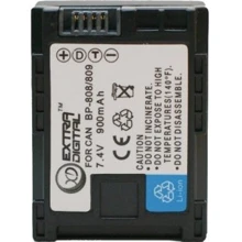 Аккумулятор ExtraDigital Canon BP-808 Chip: Совместимость Canon <br />
FS10/FS100/FS11/FS200/FS21/FS22/FS300/FS31/LEGRIA <br />
FS305/LEGRIA FS306/LEGRIA FS30