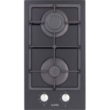 Варочная поверхность газовая Ventolux HSF320G CS (BK) 3: Расположение панели спереди