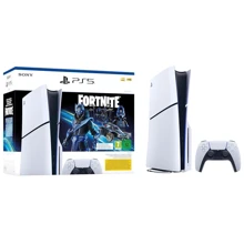 Игровая приставка Sony PlayStation 5 Slim Fortnite Cobalt Star Bundle: Процессор AMD Ryzen Zen 2, 8 ядер 16 потоков, 3.5 ГГц / RDNA 2, 2.23 ГГц