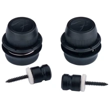 Стріпки для гітари FENDER STRAP LOCKS BLACK PAIR FSLB1: Виробник Fender