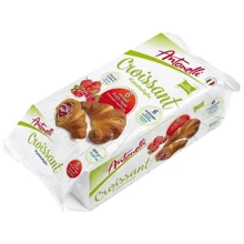 Круассаны Antonelli Frutti Rossi цельнозерновые с начинкой из красных ягод 300 г (8002371003507): Вес нетто 300 г