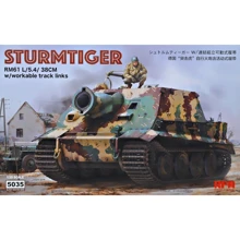 Модель Rye Field Model Немецкая самоходная артиллерийская установка Sturmtiger (RFM-RM5035): Производитель Rye Field Model