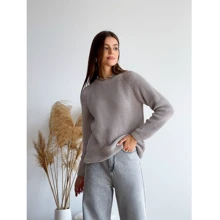 Джемпер АRTKNIT Cotton 27021 46-48 (L/XL) серый: Сезон Демисезон