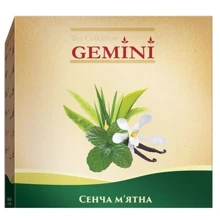 Чай Gemini зелений Tea Collection Grand Pack Сенча м'ятна 20х4 г (4820156430881): undefined undefined