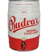 Пиво Budweiser Budvar светлое фильтрованное 5% 5 л (PLS_8594403310184): Объем, л 5