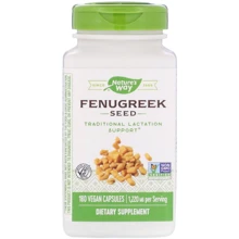 Nature's Way, Fenugreek Seed, 610 mg, 180 Veggie Caps (NWY-14610): Форма выпуска Капсулы