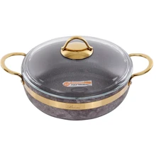 Сотейник Brioni Royal Stone Sandstone з кришкою 26 см 2.8 л (764-043): Тип Сотейник