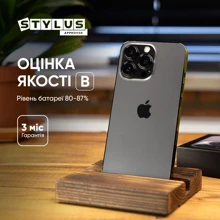 Б/У Apple iPhone 13 Pro Max 128GB Graphite (MLL63) Approved Grade B: Причина уценки Хорошее состояние (витринный образец): iPhone выглядит и функционирует как новый. iPhone полностью протестирован по программе Approved, все функции работают корректно