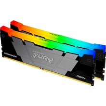 Kingston FURY 64 GB (2x32GB) DDR4 3600 MHz Renegade RGB (KF436C18RB2AK2/64): Тип DDR4