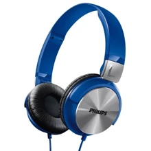 Навушники Philips SHL3160BL/00 Blue: Тип конструкції повнорозмірні
