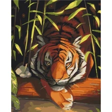 Картина за номерами Art Craft Бенгальський тигр 40х50 см (11618-AC): Виробник Art Craft