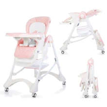 Стульчик для кормления Carrello Caramel CRL-9501/3 Candy Pink: Тип классический стульчик