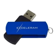 USB-флешка eXceleram 32GB P2 Series USB 2.0 Blue/Black (EXP2U2BLB32): Стандарт USB USB 2.0