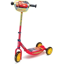 Самокат Smoby Тачки 3 с металлической рамой трехколесный (750154): Количество колес 3