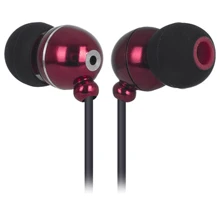 Наушники Ergo ES-190i Red: Тип конструкции вакуумные
