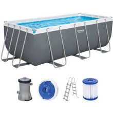 Бассейн Bestway каркасный прямоугольный 412х201х122 см (56456): undefined undefined