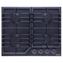 Варочная поверхность газовая Perfelli HGM 61494 BL: Расположение панели Фронтальное