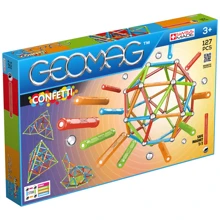 Geomag Confetti 127 деталей | Магнитный конструктор Геомаг: Количество деталей, шт. 127