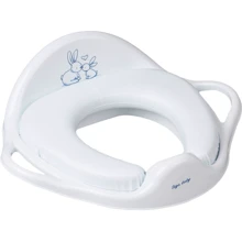 Накладка на унітаз м'яка Tega Rabbits KR-020 white: Колір білий