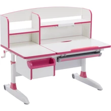 Парта GT Racer DS-1703 Pink: Тип Парта