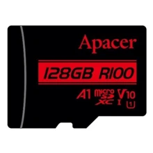 Карта памяти Apacer 128GB microSDXC Class 10 UHS-I V10 A1 (AP128GMCSX10UB-RA): Тип карты MicroSDXC