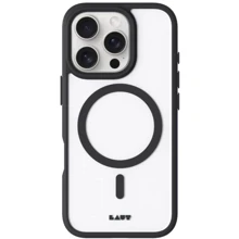 Чехол для iPhone LAUT HUEX PROTECT MagSafe Black (L_IP24D_HPT_BK) for iPhone 16 Pro Max: Цвет черный
