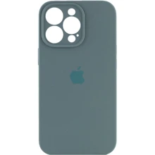 Чехол для iPhone Mobile Case Silicone Case Full Camera Protective Pine Green for iPhone 15 Pro Max: Цвет зеленый
