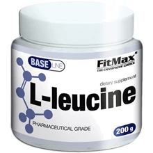 Амінокислота для спорту FitMax Base L-Leucine 200 g / 40 servings / Unflavored: Смак Без смаку