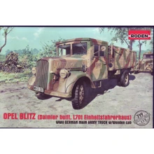 Модель Roden Бортовой грузовик Opel Blitz (Daimler built, L701 Einheitsfahrerhaus) (RN719): Производитель RODEN