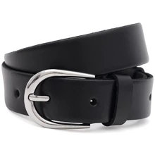 Жіночий ремінь Borsa Leather чорний (100v1genw95-black): Стать Женский