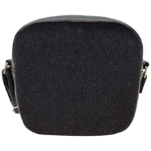 Женская сумка кросс боди Sambag черная с мехом (50223601): Пол Женский