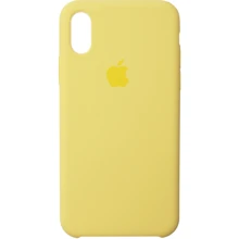 Чехол для iPhone TPU Silicone Case Canary Yellow for iPhone Xs Max
