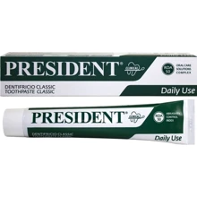 President Classic Зубная паста 75 ml: Назначение Очищение
